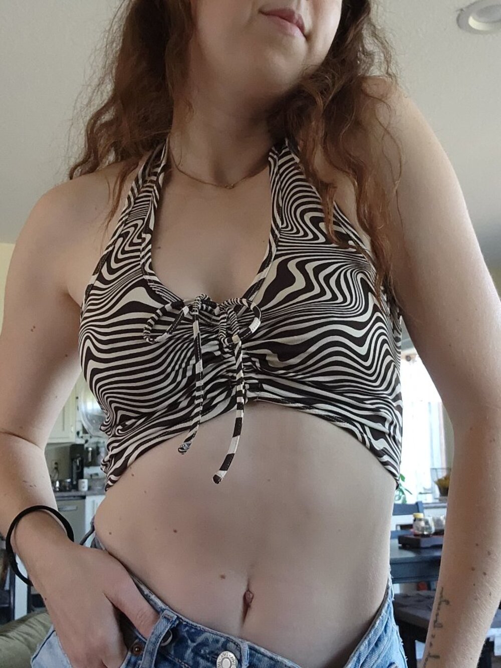 Cute Little Spring Break Halter Top
